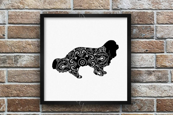 Cavalier King Charles Spaniel Mandala