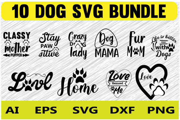 Embroidery Design Review: Dog Svg Design Bundle for T-shirt