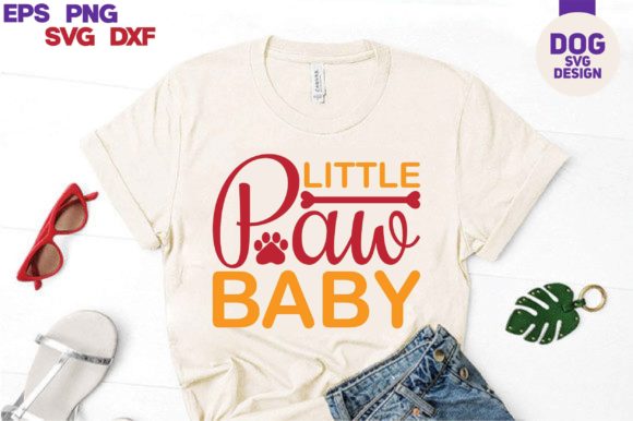Little Paw Baby Svg Design