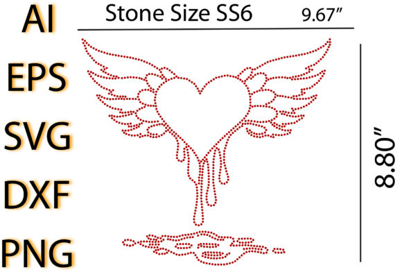 Rhinestone Love Design
